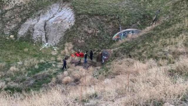 Rescue teams from several agencies responded to reports of a teen who fell approximately 30 feet into a missile silo near the town of Deer Trail, Colorado on Sunday, May 5, 2024. Mandatory Credit: Arapahoe County Sheriff's Office via CNN Newsource. Embargo: Denver, CO 