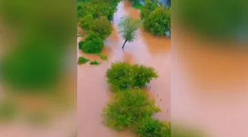 Drone video: Severe flooding in Asheville 