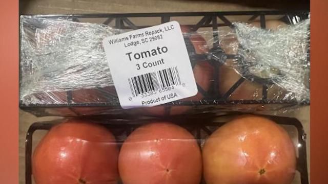 FDA updates recall of tomatoes, warning of a high risk of illness or death