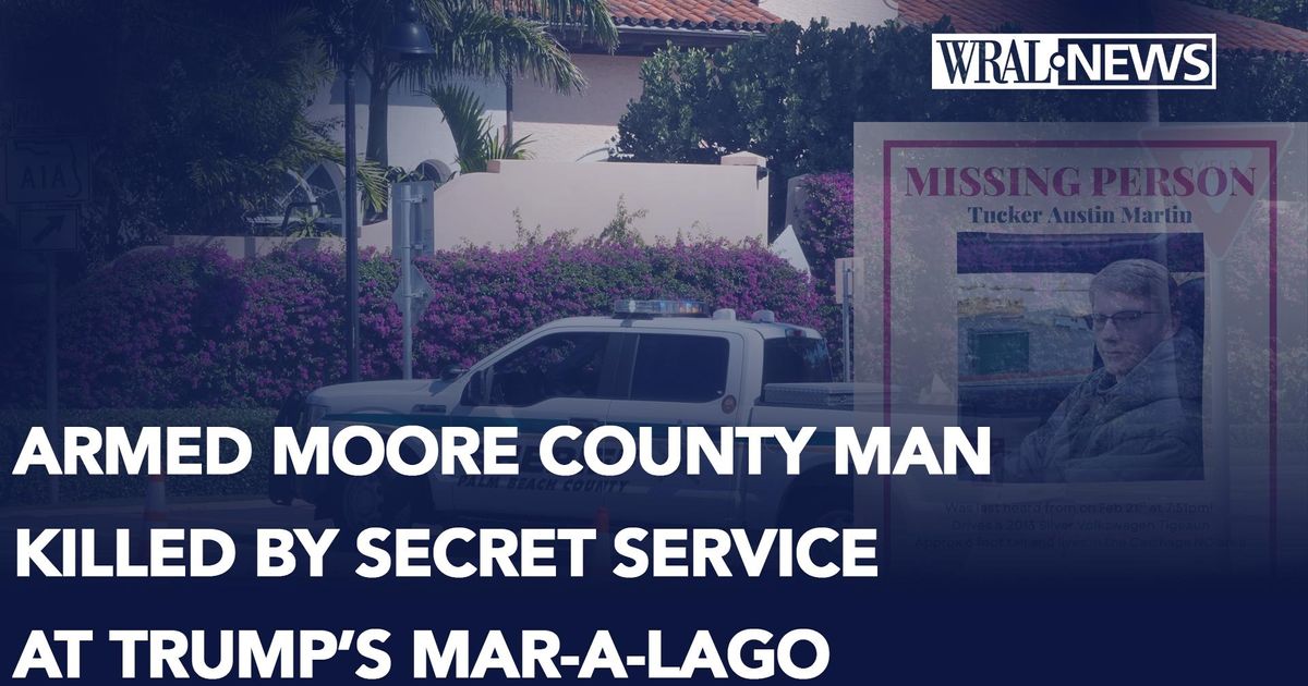 Moore County man, 21, killed by Secret Service agents at Trump's Mar-a-Lago resort in Palm Beach