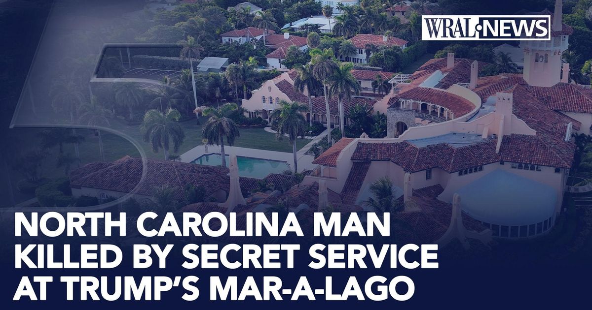 Moore County man, 21, killed by Secret Service agents at Trump's Mar-a-Lago resort in Palm Beach