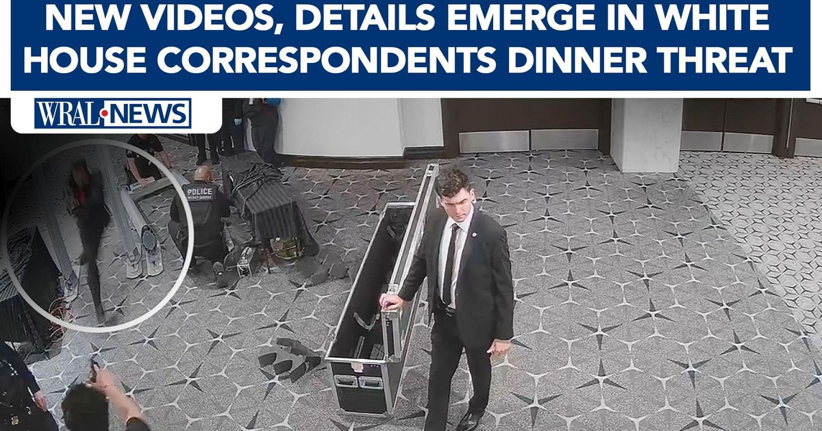 Prosecutors release new video showing moments before White House Correspondents’ Dinner shooting
