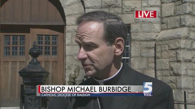 Burbidge: Raleigh praying for cardinal electors