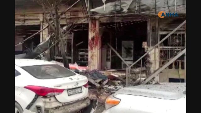 Footage Shows Aftermath of Blast in Syria