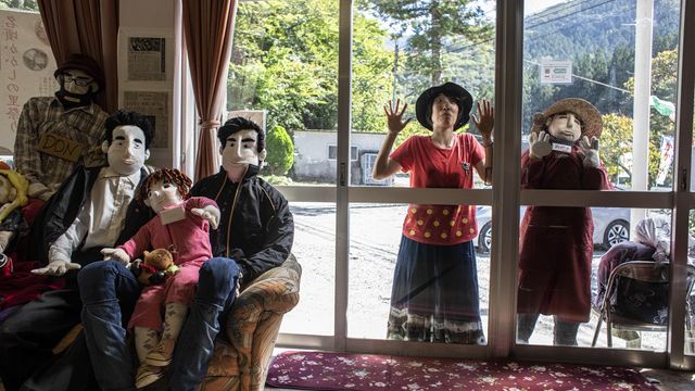 Japanese village is home to two dozen adults, 350 life-size dolls