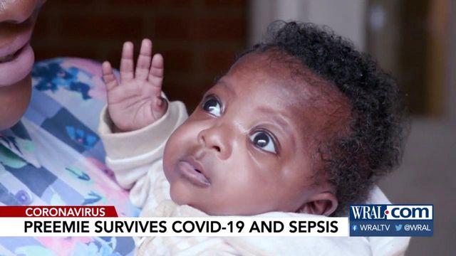 Preemie survives coronavirus and sepsis