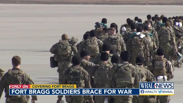 Fort Bragg soldiers brace for war in eastern Europe 