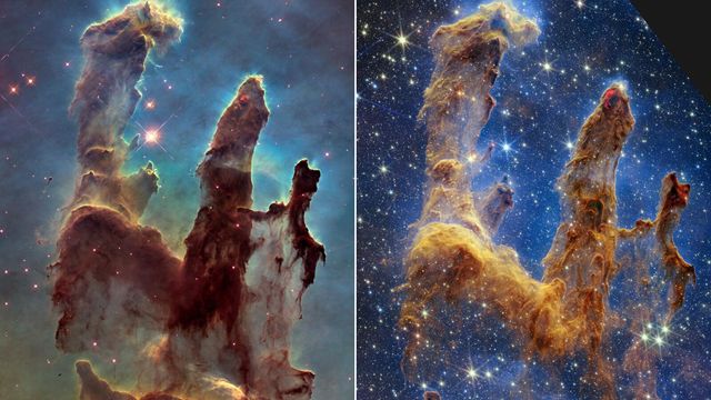 A look at the 'Pillars of Creation'