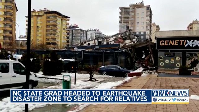 NC State grad headed to earthquake disaster zone to search for relatives
