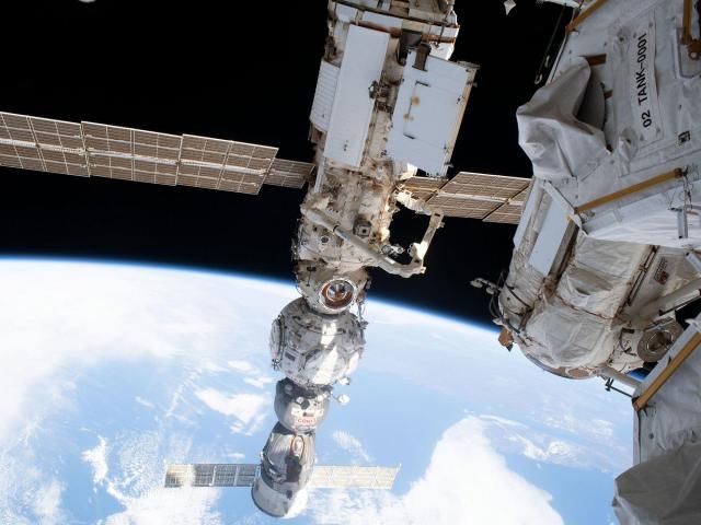 A radiator circuit on the ISS is leaking