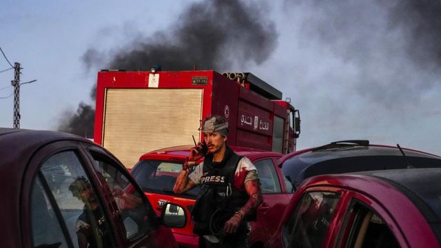 以色列炮击黎巴嫩边境造成1名记者死亡,6人受伤