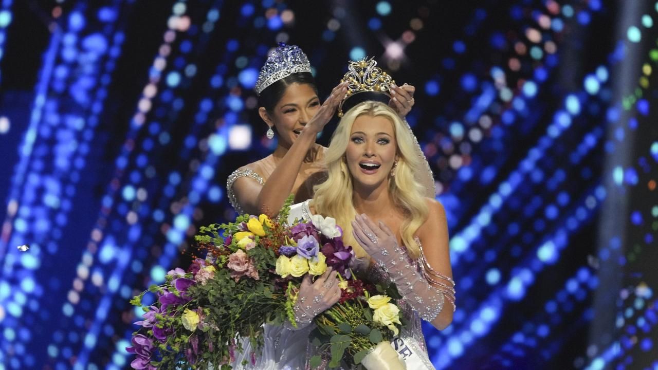 Victoria Kjær Theilvig Of Denmark Is Crowned The 73rd Miss Universe