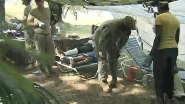 Video: 82nd Airborne helps deliver supplies