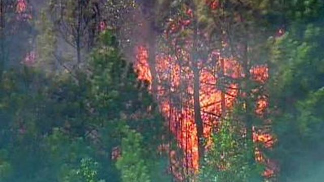 Brush Fires Keep Firefighters Busy