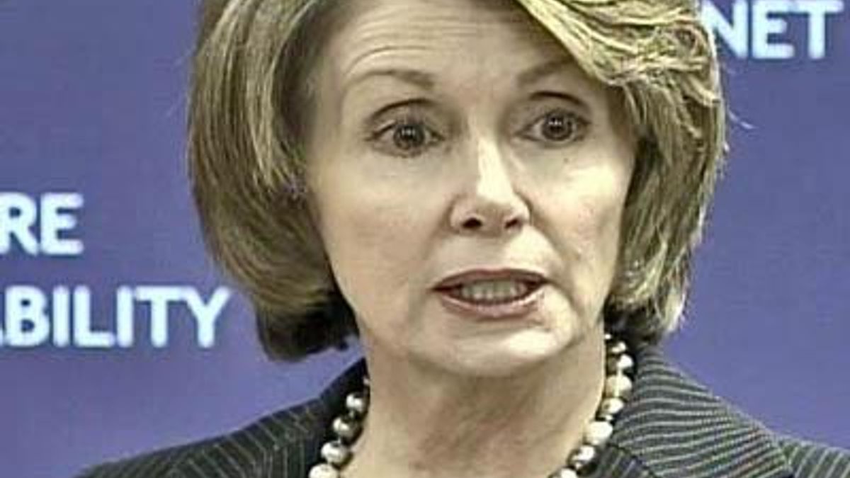 U.S. House Speaker Nancy Pelosi