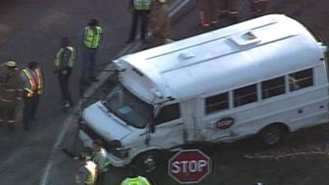 Sky 5 Video: Day Care Bus Accident in Sanford