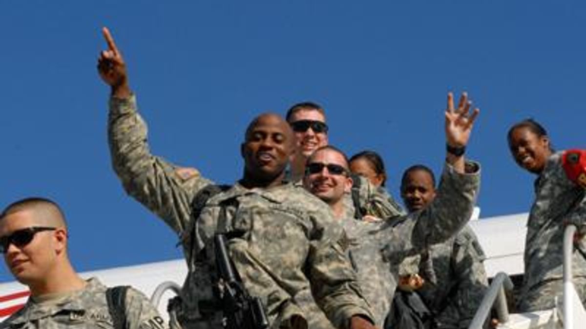 N.C. soldiers return from Iraq