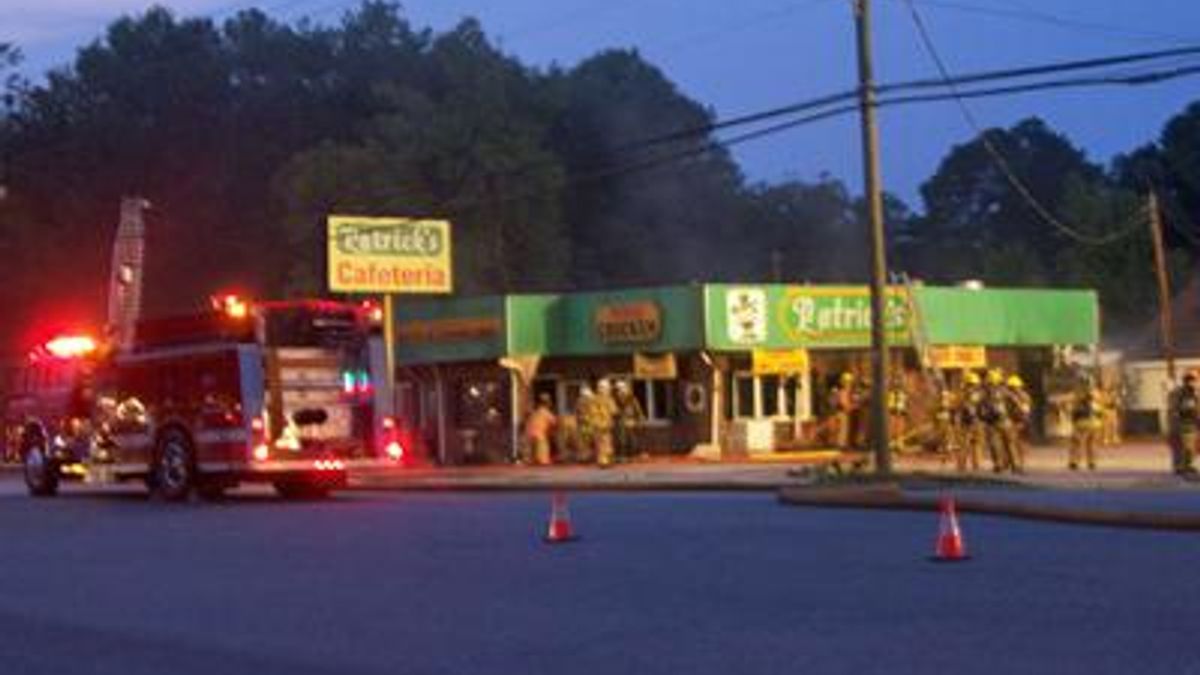 Kenly restaurant damaged in fire