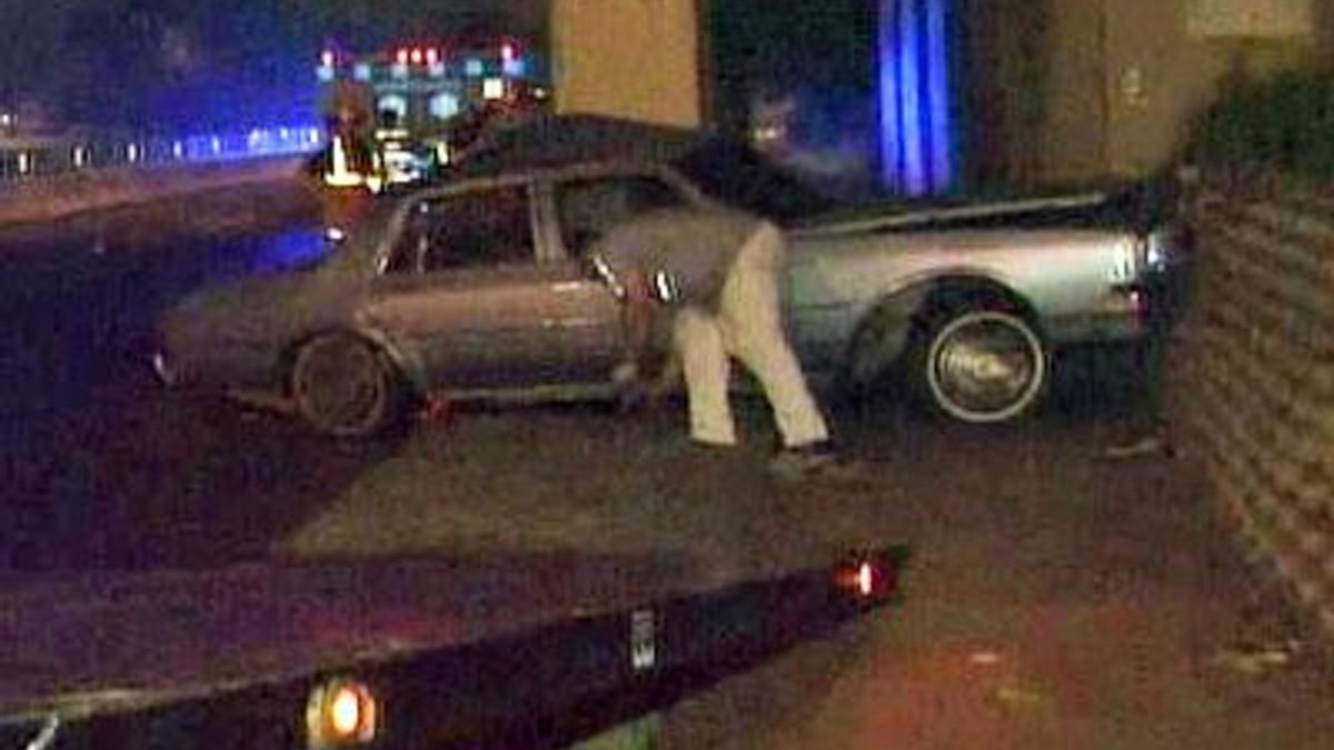 Raleigh bridge okay after car hits leg