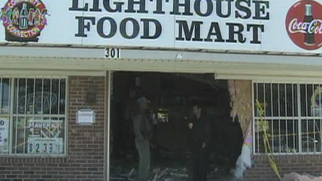 Pickup crashes into Selma store