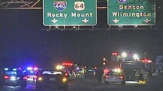 Pedestrian killed on I-40 in Wake County