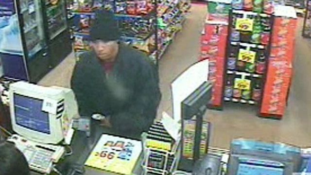 Surveillance video of Nash Co. convenience store robbery