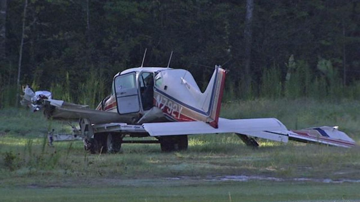 Single-engine plane crashes in Cumberland County