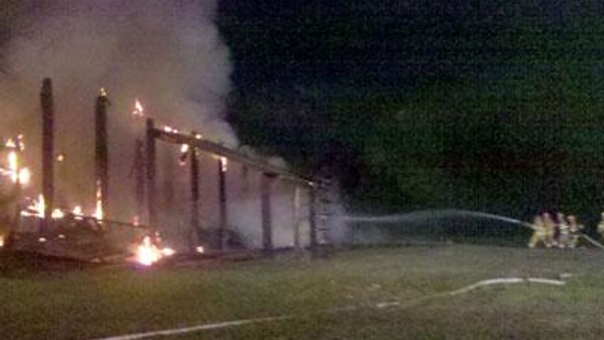 barn fire