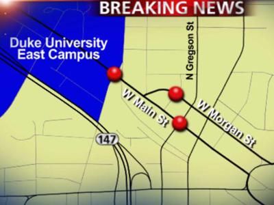 Gas leak briefly closes downtown Durham streets