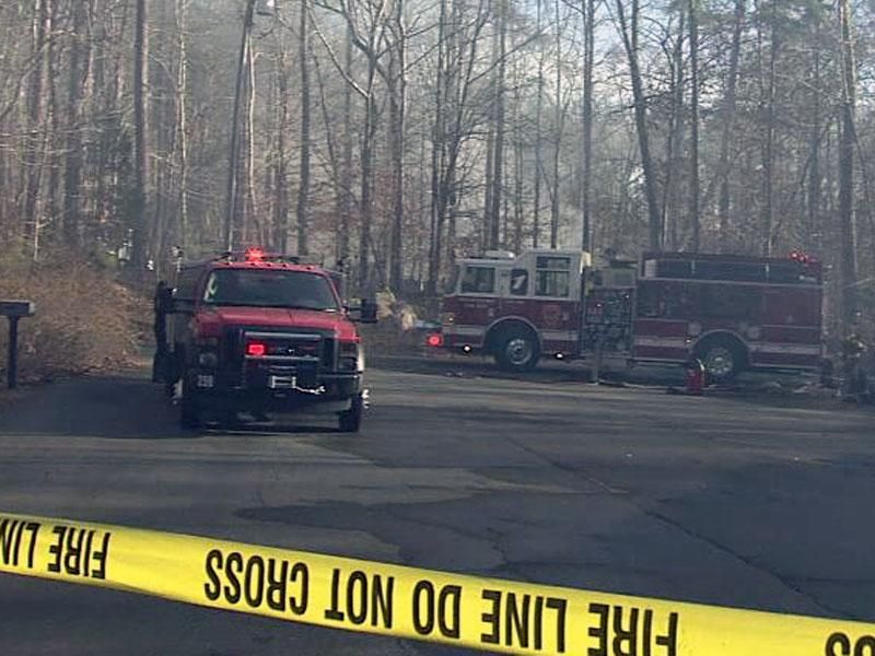 Fire destroys north Raleigh home