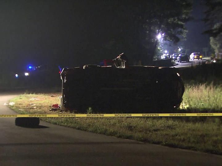 Wake County chase ends in crash