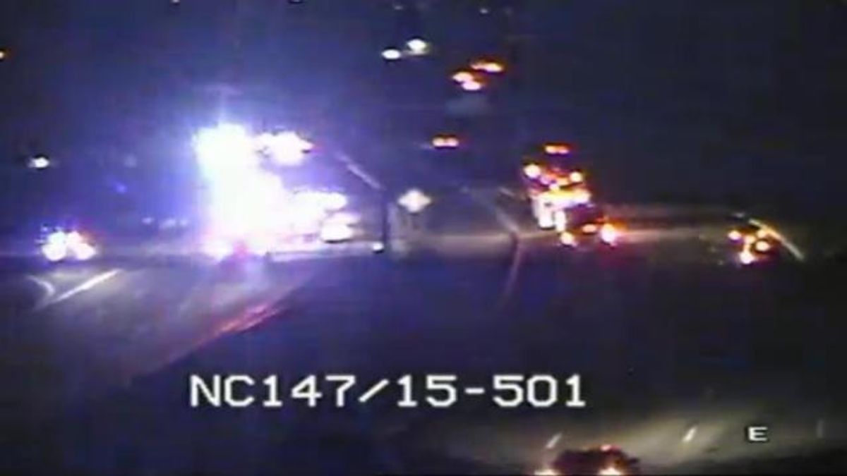 Accident at N.C. Highway 147 and U.S. Highway 15/501 on March 25, 2014
