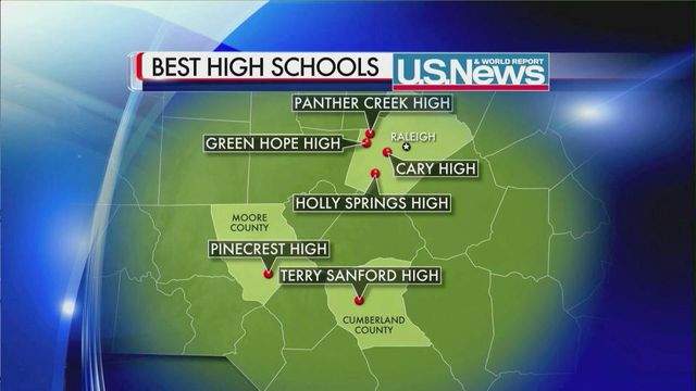 Several Triangle high schools nationally ranked