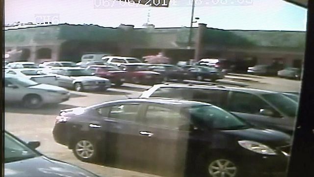 Surveillance video: Durham shootout