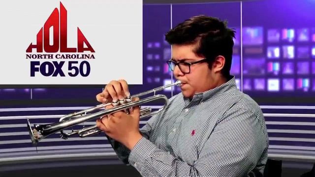 Young trumpet player excels at national band competition 