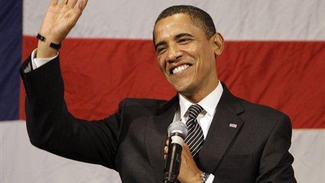 Web only: Obama addresses Asheville rally