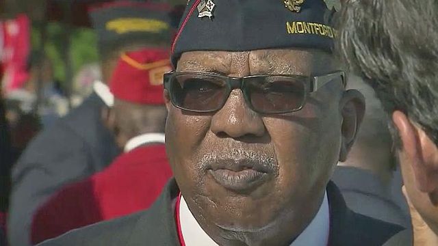 New memorial honors first African-American Marines