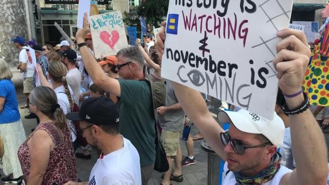 Raleigh immigration protest
