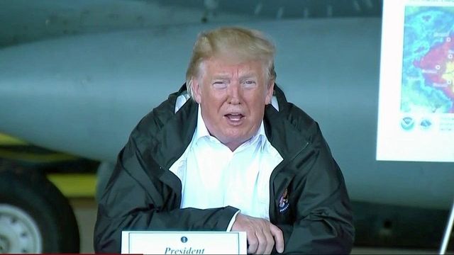 Trump: We will be there '100 percent' for hurricane victims, recovery