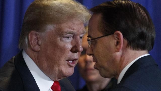 Rosenstein Suggested He Secretly Record Trump and Discussed 25th Amendment