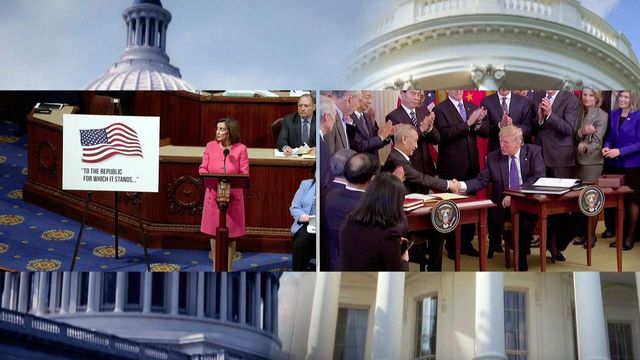 House hands over Trump impeachment process to Senate