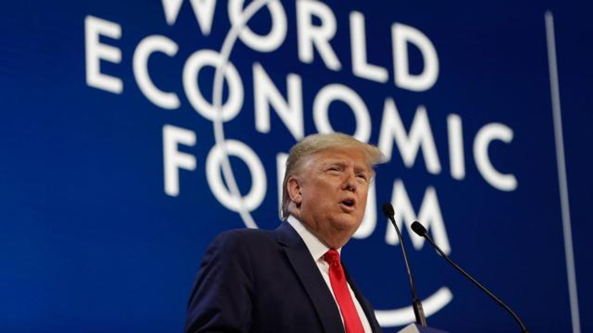 Trump calls climate activists 'perennial prophets of doom' during Davos ...