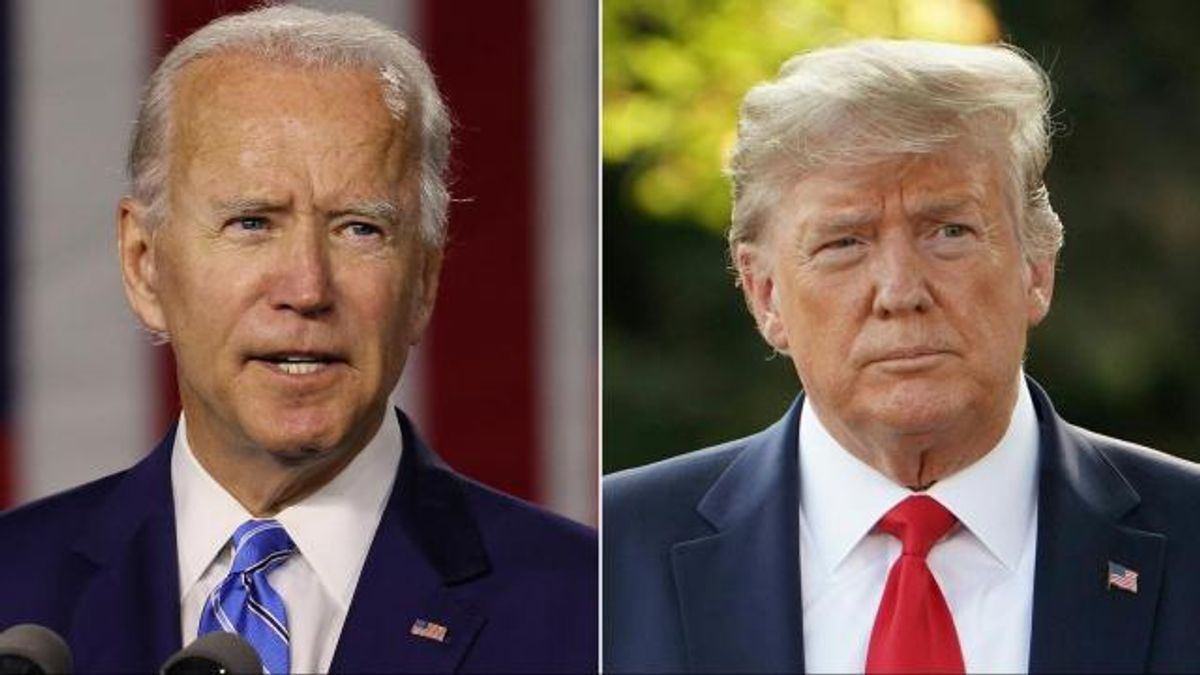 Joe Biden and Donald Trump