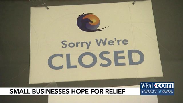 Small businesses hoping for coronavirus relief bill 