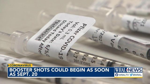 Booster COVID-19 shots could begin in September 