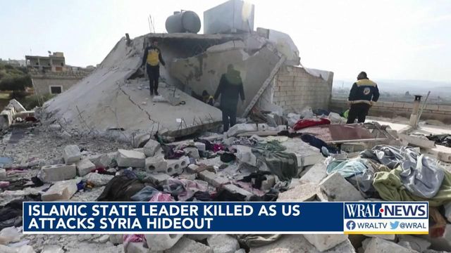 Islamic State leader killed as US attacks Syria hideout