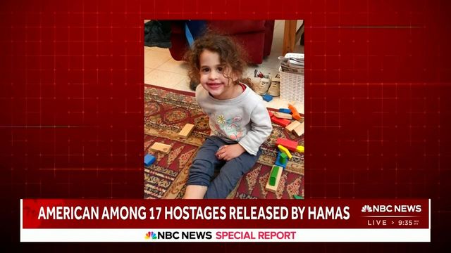 NBC Special Report: American hostage released by amid Israel-Hamas truce