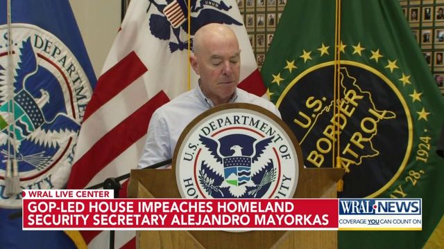 GOP-led House impeaches Homeland Security Secretary Alejandro Mayorkas