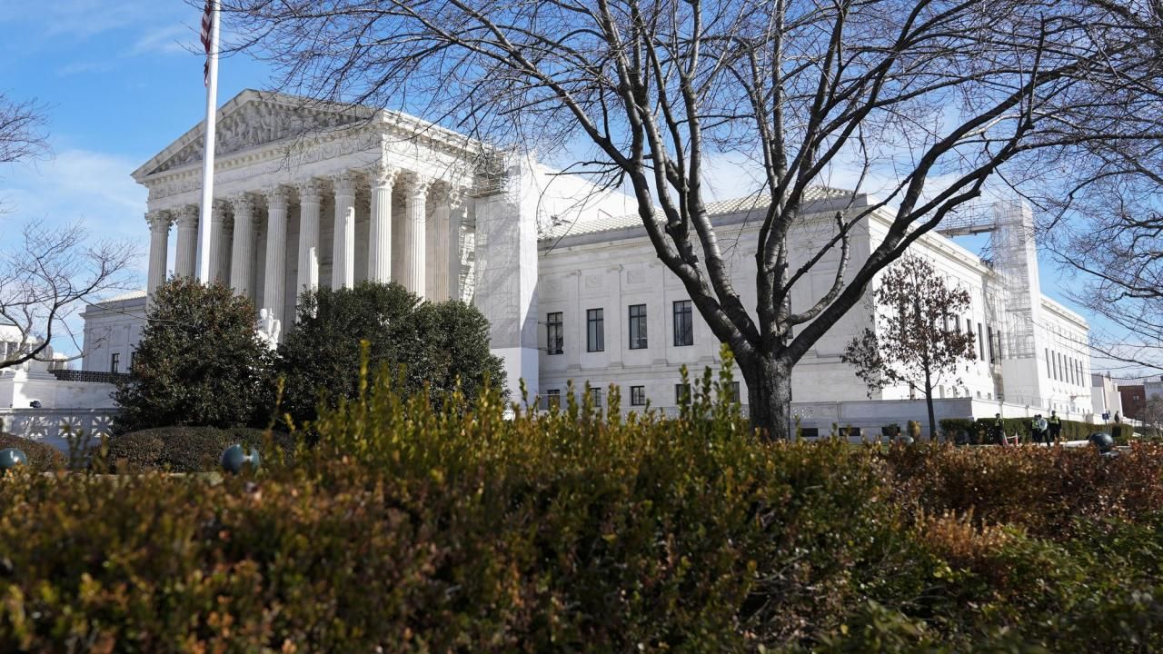 A Supreme Court decision could come Monday in a case about barring