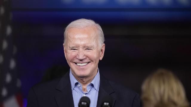 President Joe Biden speaks at a campaign event, Saturday, March 9, 2024, in Atlanta. (AP Photo/Brynn Anderson) President Joe Biden speaks at a campaign event, Saturday, March 9, 2024, in Atlanta. (AP Photo/Brynn Anderson)
